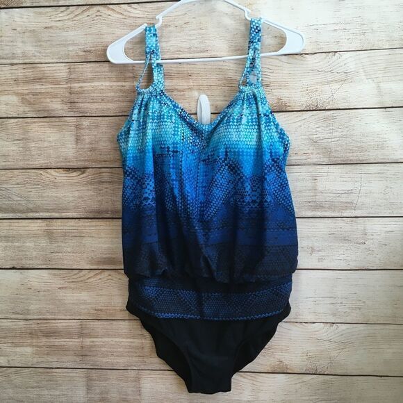 Swimsuits For All Other - SWIMSUITS FOR ALL ONE PIECE SWIMSUIT IN BLUE‎